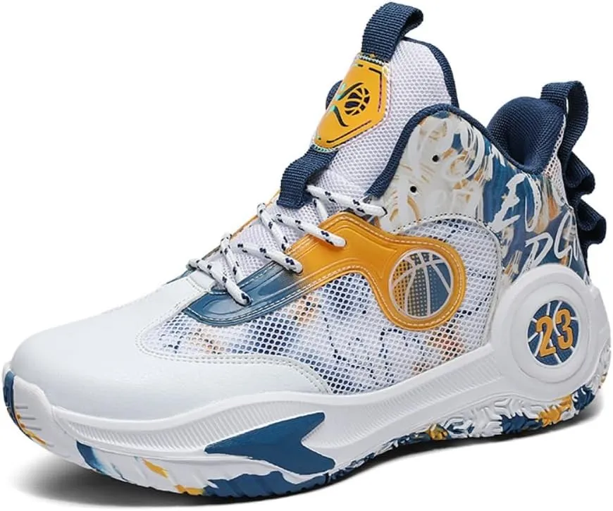2023 Running Shoes Men's Shoes Sports Shoes Outdoor Shoes Basketball Shoes Training Shoes Sneakers (10,Golden)