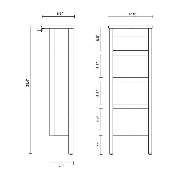 A Line Shoe Rack
