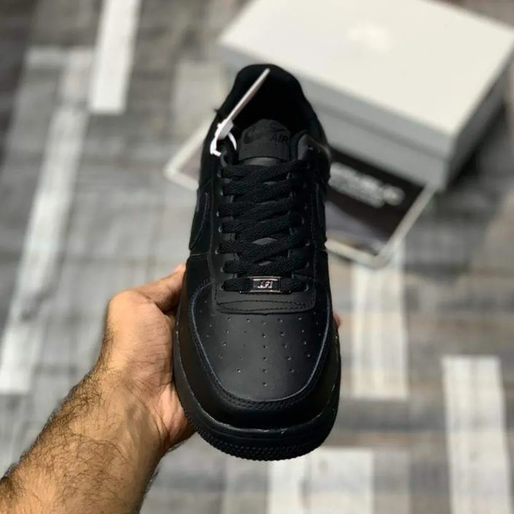 AF-1 Triple Black - Versatile Black Sneakers