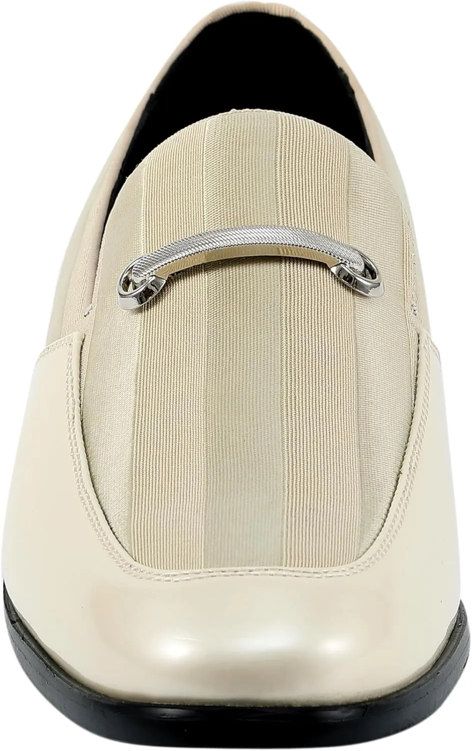 Amali Fay Velvet Men??s Slip-On Shoes with Gold Chain Ornament Dress Shoes for Men Velvet Formal Loafers for Men The Original Smoking Men Tuxedo Dress Shoes