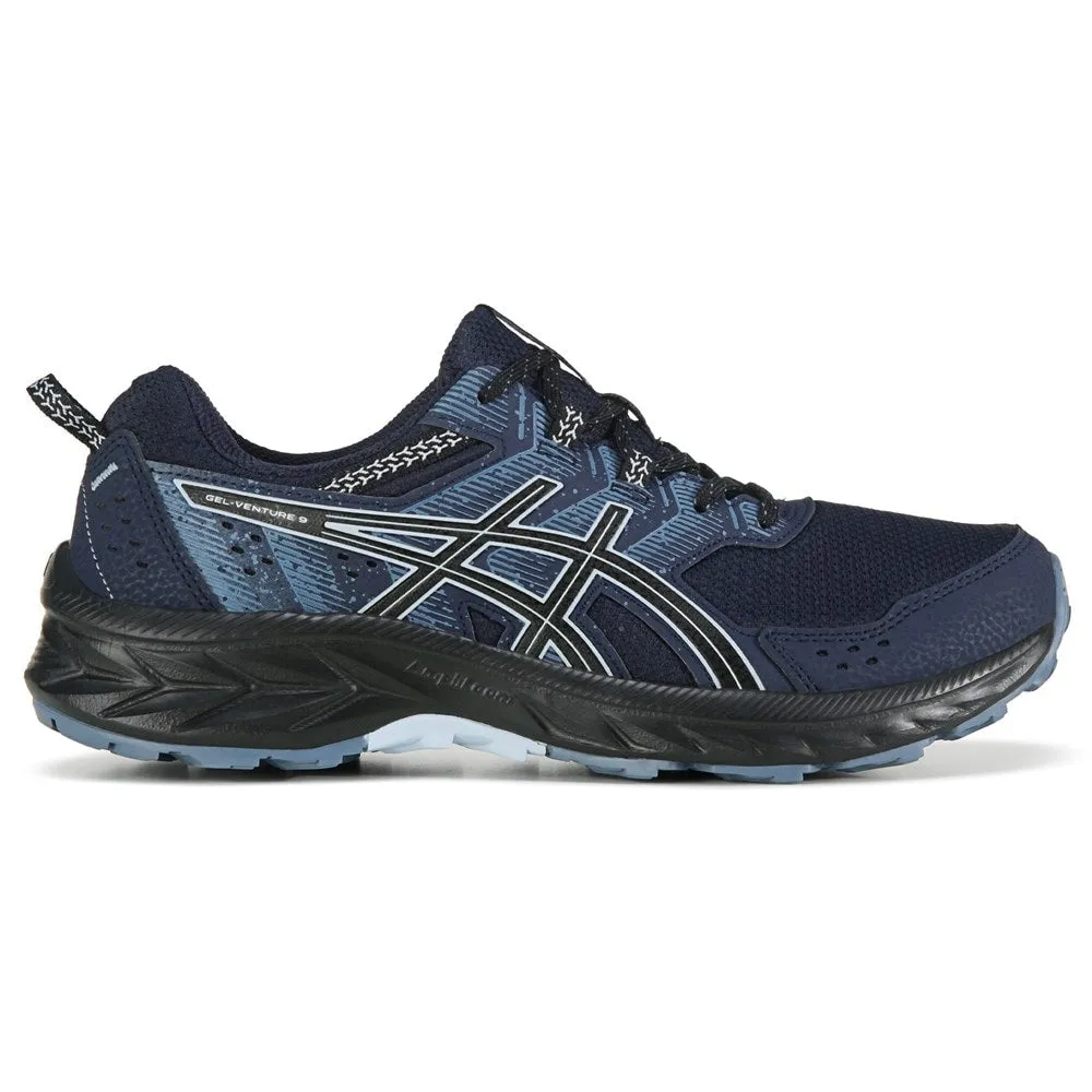 Asics Men's GEL-Venture 9 Medium/Wide Trail Running Shoe , color midnight/sky