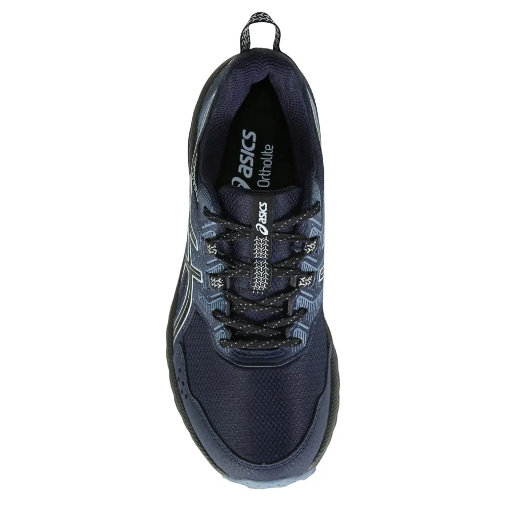 Asics Men's GEL-Venture 9 Medium/Wide Trail Running Shoe , color midnight/sky