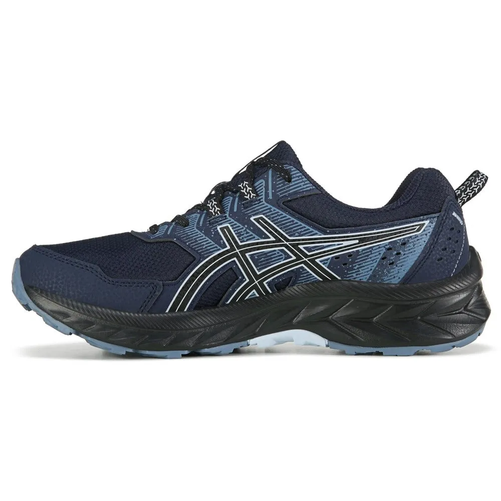 Asics Men's GEL-Venture 9 Medium/Wide Trail Running Shoe , color midnight/sky