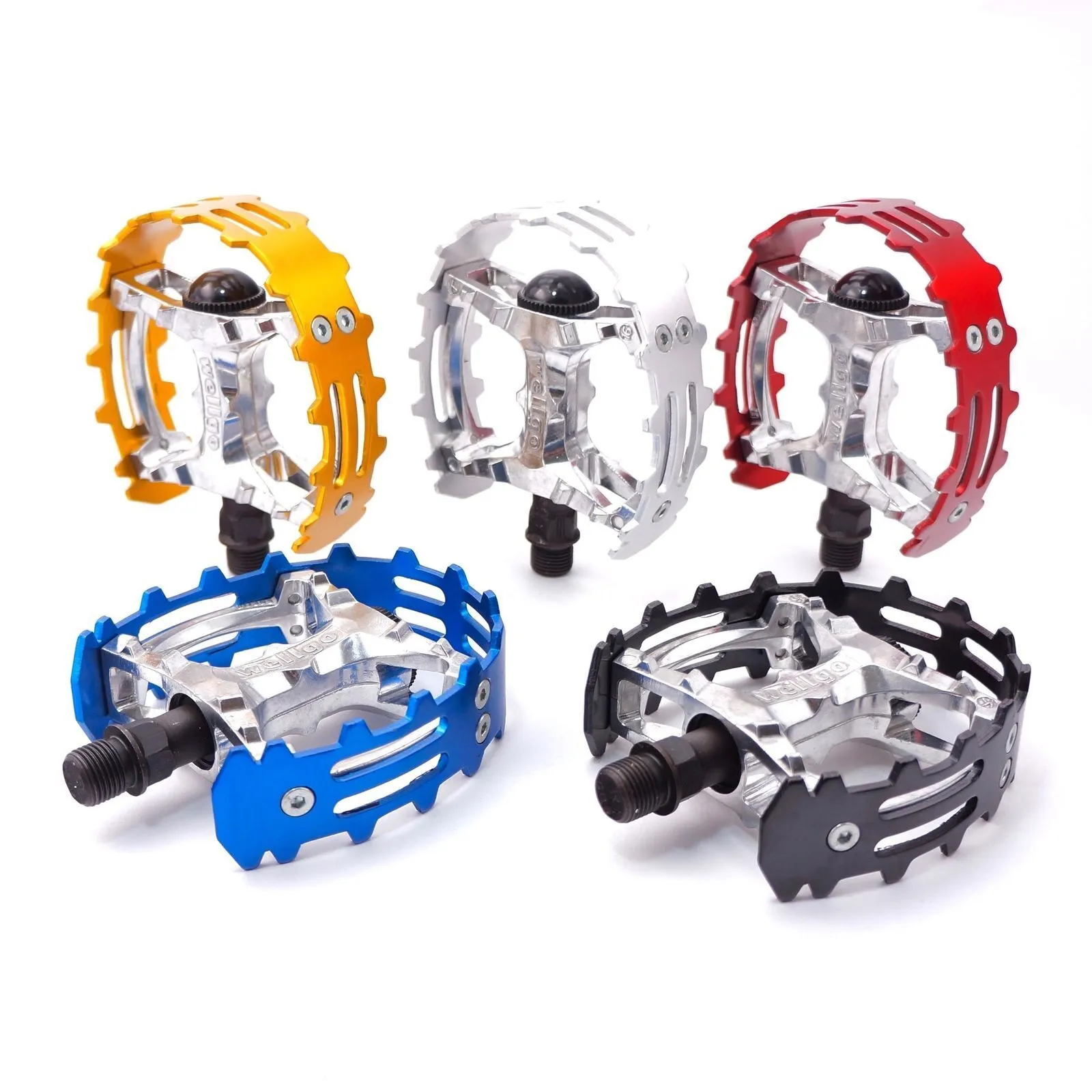 Bear claw Trap Pedals 9/16 Black for BMX bikes   - Live 4 Bikes