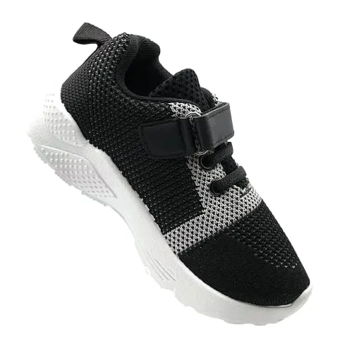 Bless Children Baby Toddlers Boy's Girl's Breathable Fashion Sneakers Walking Running Shoes,Grey1902.Size 5