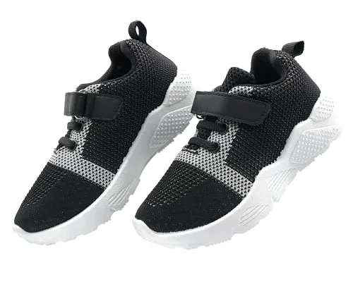 Bless Children Baby Toddlers Boy's Girl's Breathable Fashion Sneakers Walking Running Shoes,Grey1902.Size 5