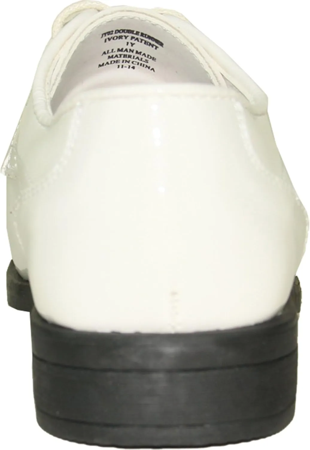Boy Dress Shoe JY02KID Double Runner Tuxedo for Wedding, Prom and Formal Event