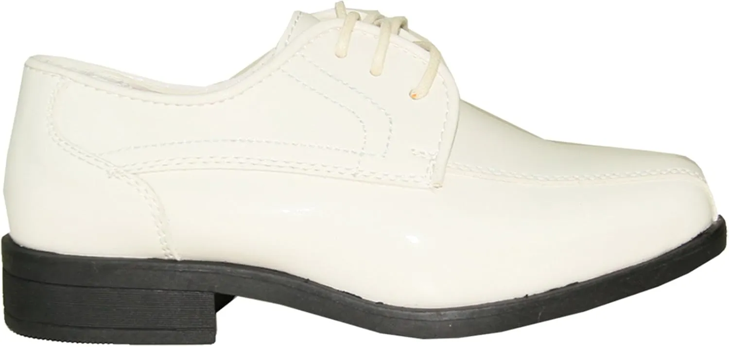 Boy Dress Shoe JY02KID Double Runner Tuxedo for Wedding, Prom and Formal Event