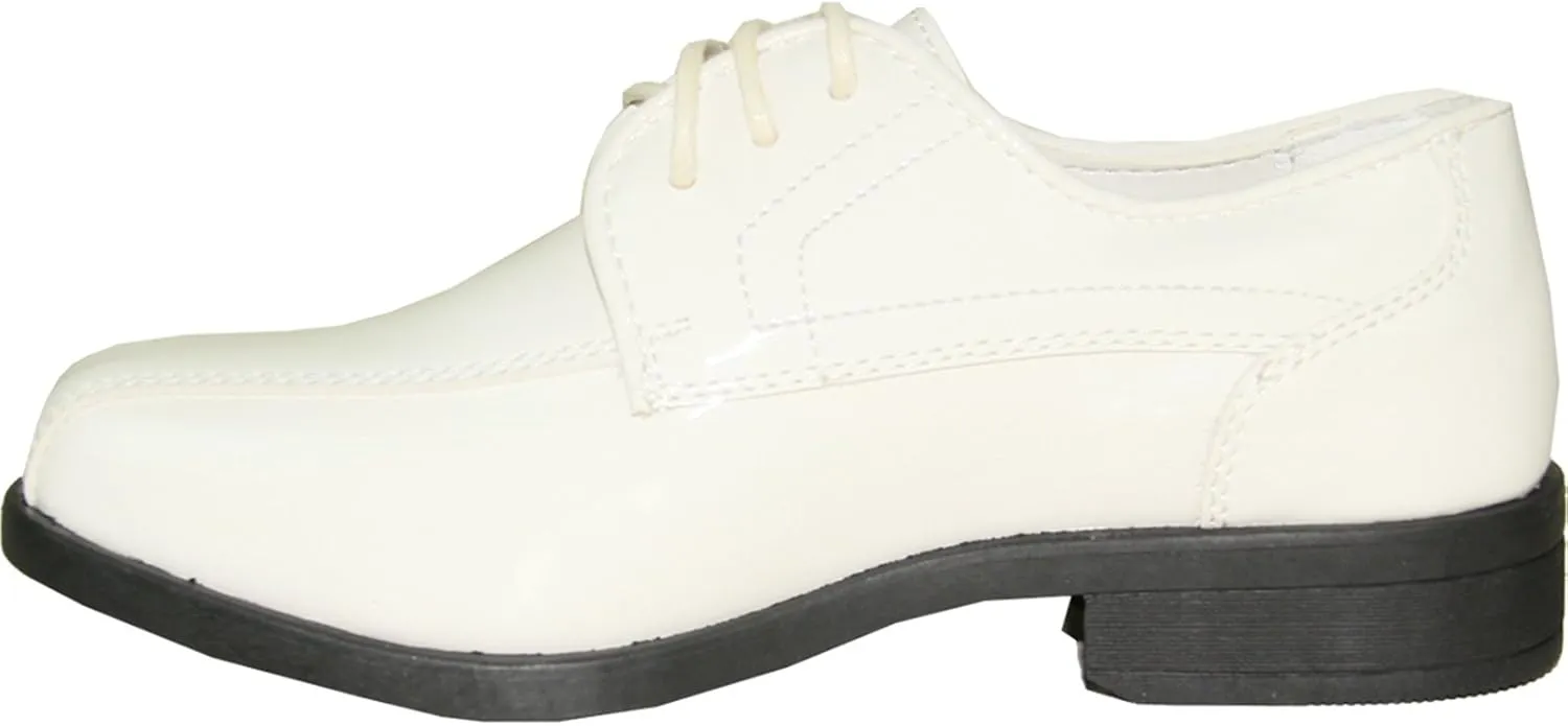 Boy Dress Shoe JY02KID Double Runner Tuxedo for Wedding, Prom and Formal Event