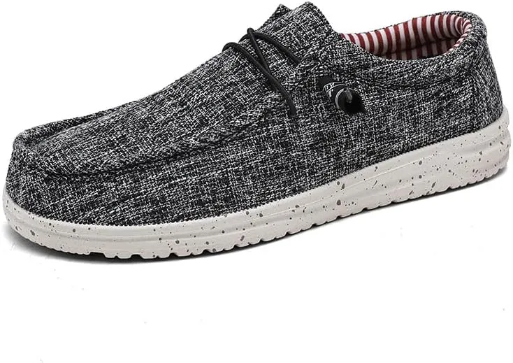 Comfy Trendy Slip-On Loafers - Breathable, Non-Slip, Casual Sneakers for Men's Outdoor Activities with Soft Insoles and Easy Slip-On Design