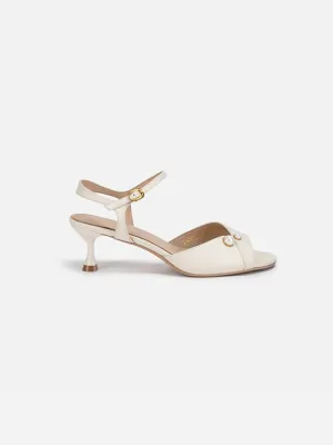 EP YAYING Elegance Ankle Strap Fish Mouth Sandal