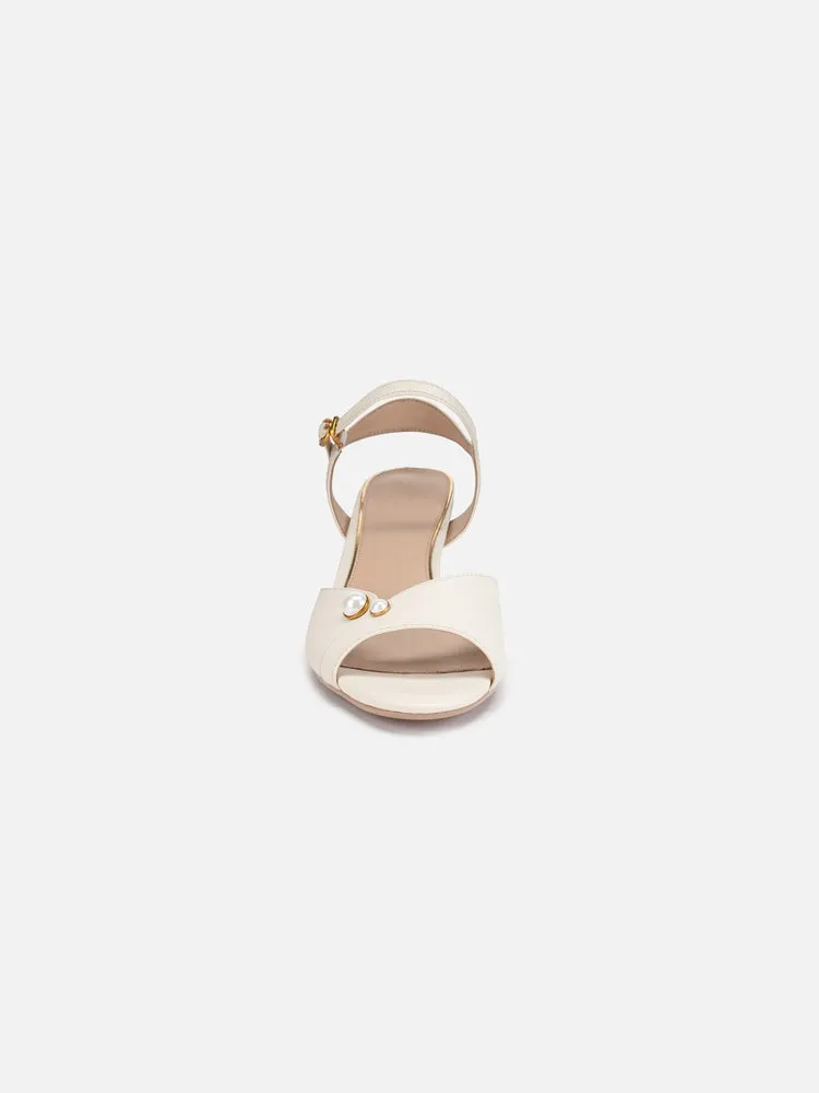 EP YAYING Elegance Ankle Strap Fish Mouth Sandal
