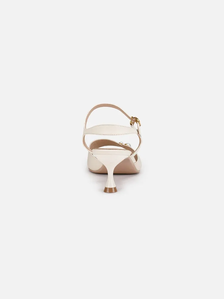 EP YAYING Elegance Ankle Strap Fish Mouth Sandal