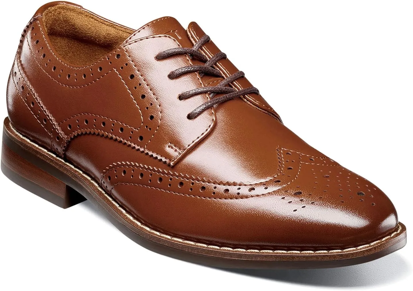 Florsheim Boy's Rucci Wingtip Jr Oxford