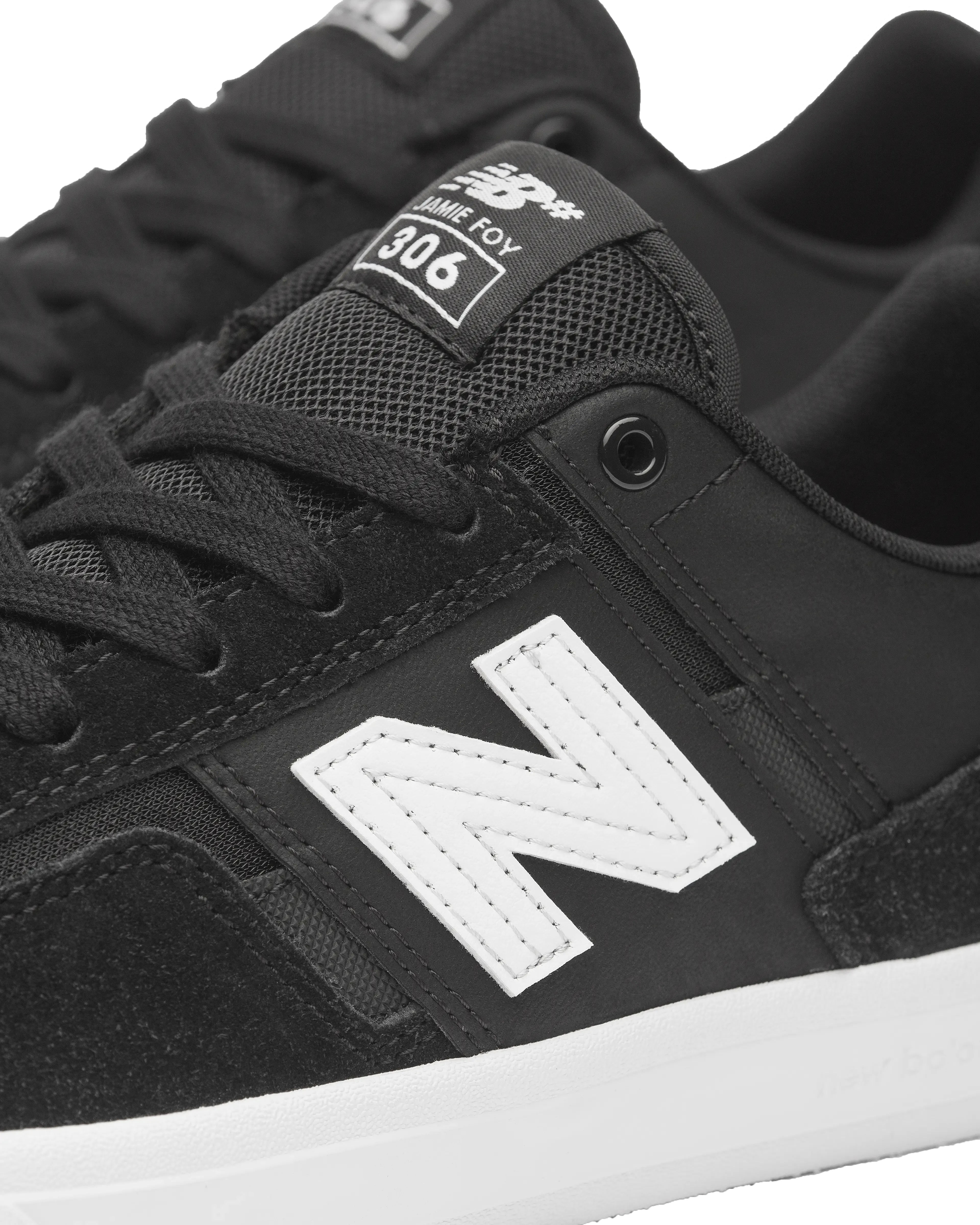 Jamie Foy 306 Signature Shoes in Black & White