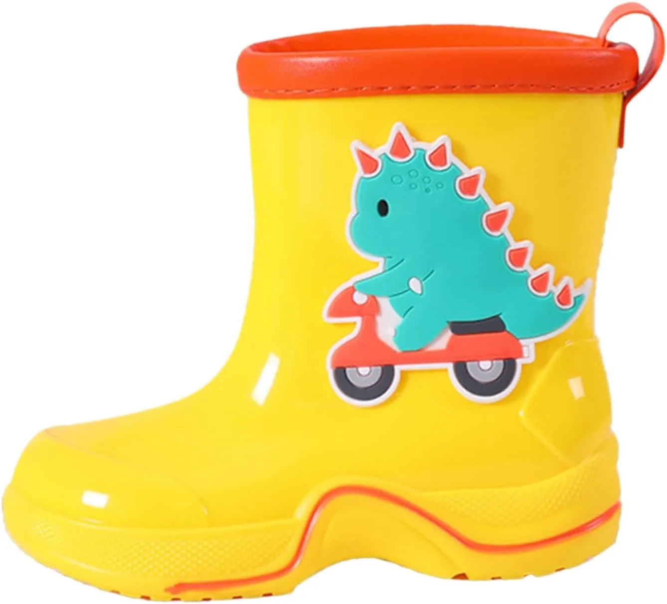 Kids Baby Cartoon Shoes Reto Classic Children Rainboots PVC Rubber Children Water Little Girls Insulated Rubber