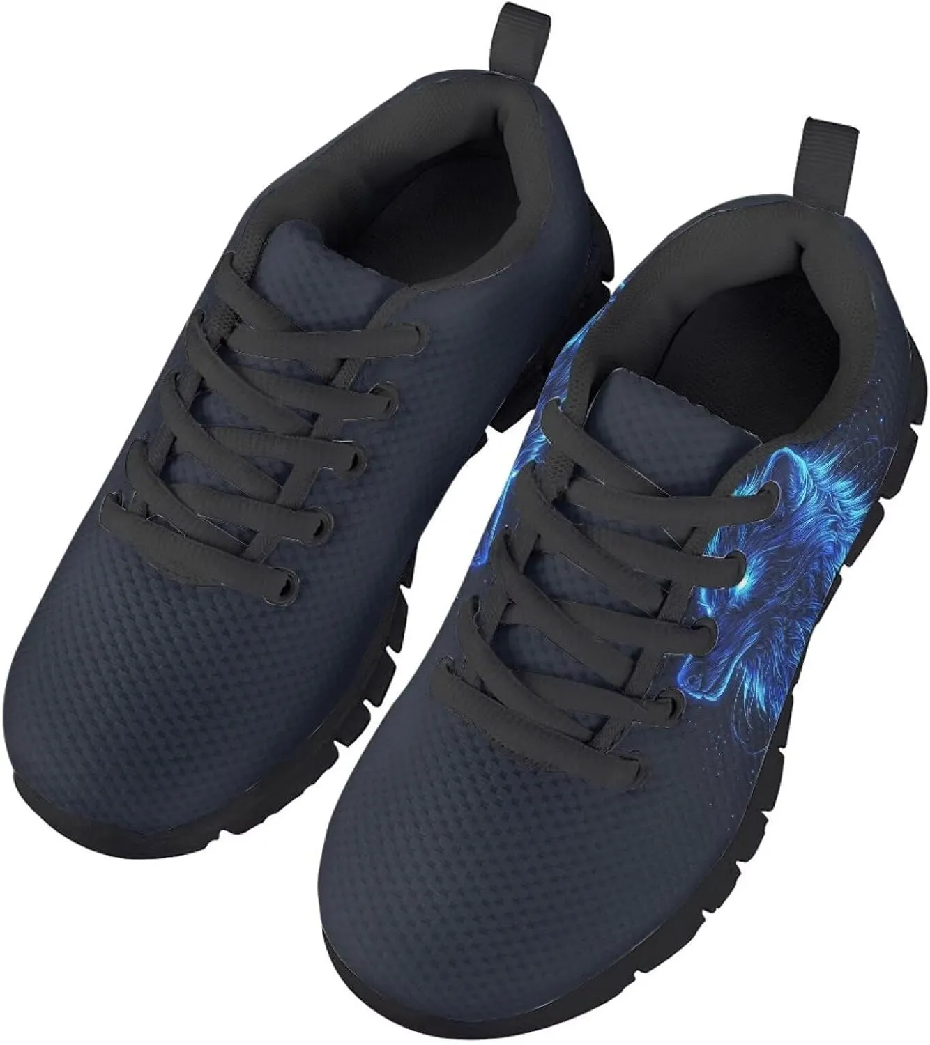 Kids Indoor Soccer Shoes Boys Running Shoes Non Slip Breathable
