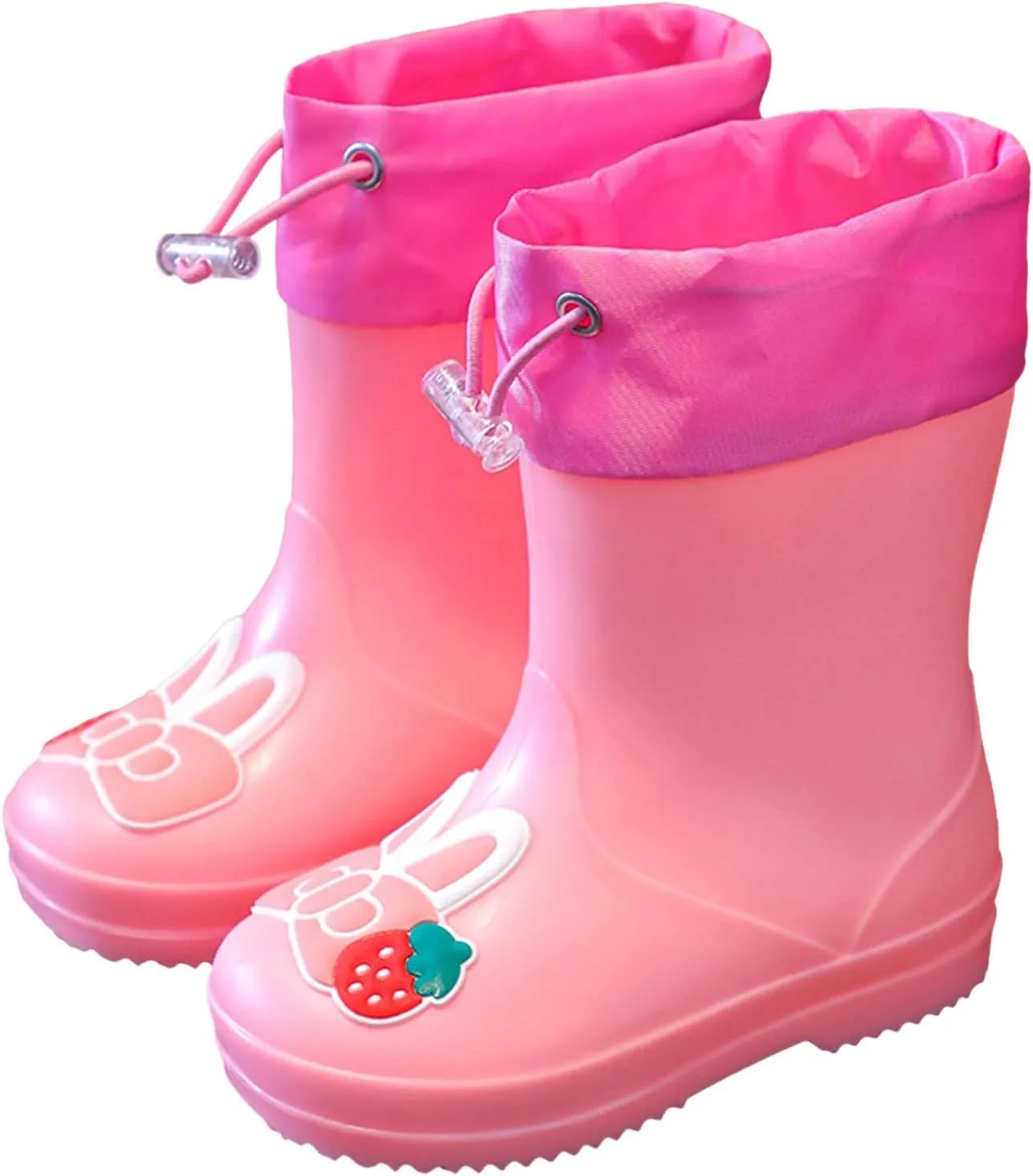 Kids Rain Boots For Boys Girls Cartoo Colorful Rain Boots For Toddler Perfect In Rainy Day Outdoor Kids Rubber Boots