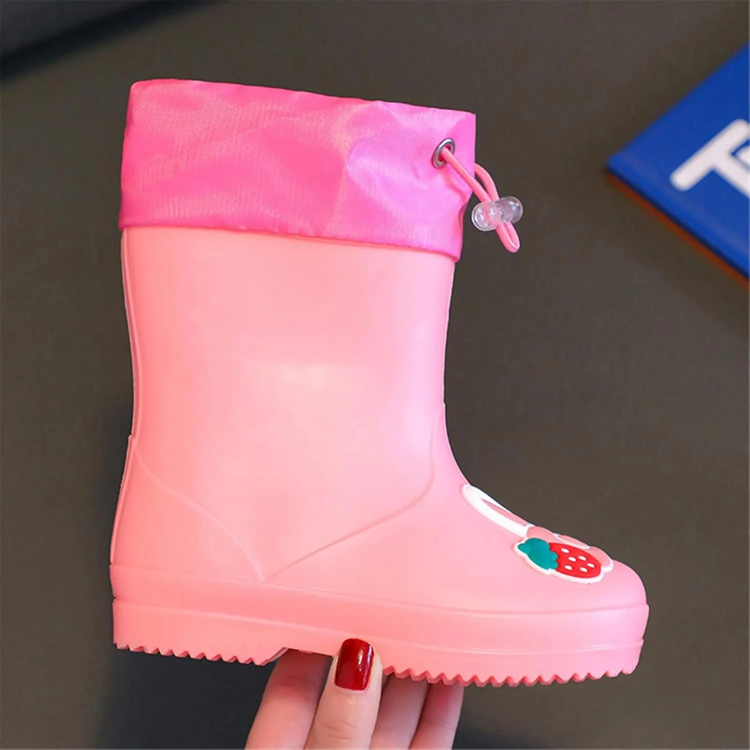 Kids Rain Boots For Boys Girls Cartoo Colorful Rain Boots For Toddler Perfect In Rainy Day Outdoor Kids Rubber Boots