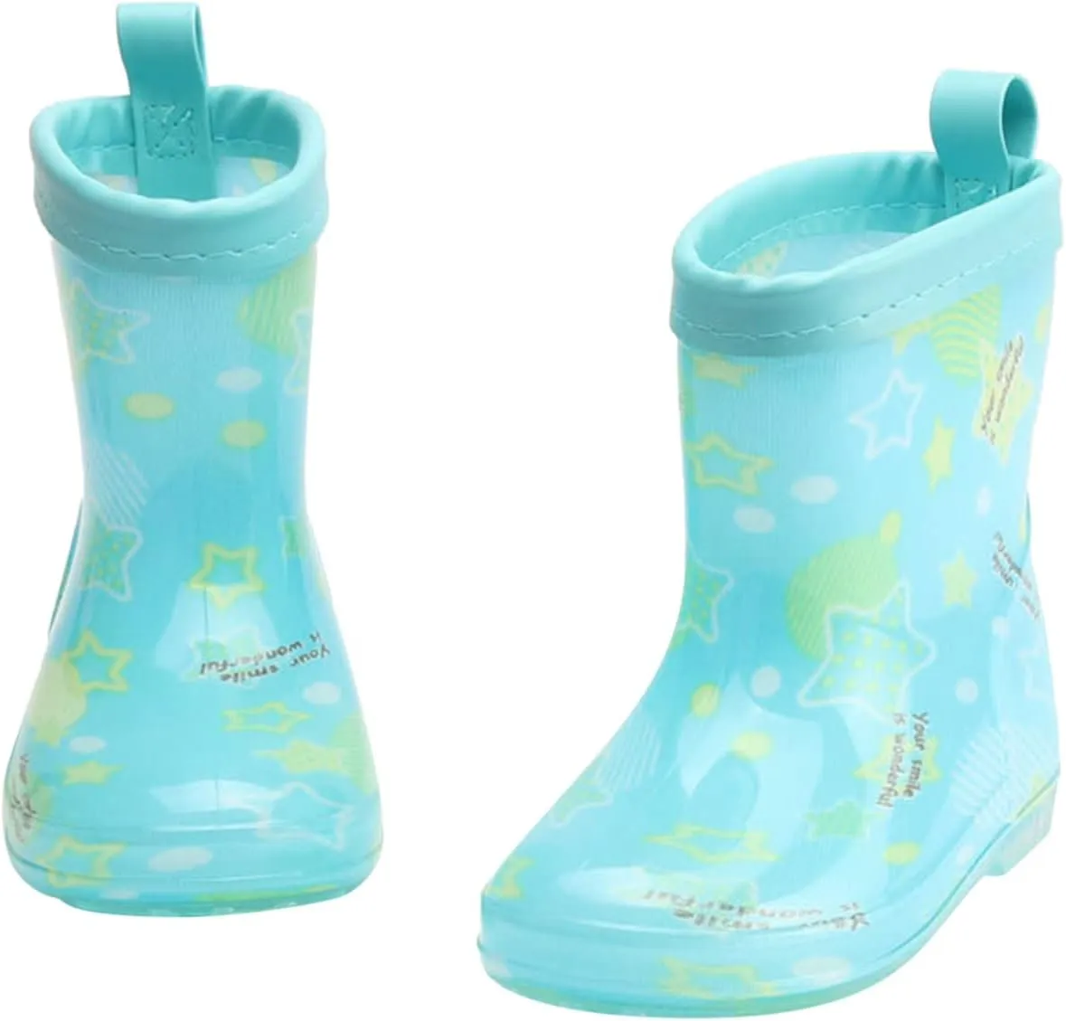 Kids Rain Boots, Toddler Girls & Boys Rain Boots Waterproof Water Shoes Non-Slip Mud Boot with Toddler Water Shoes
