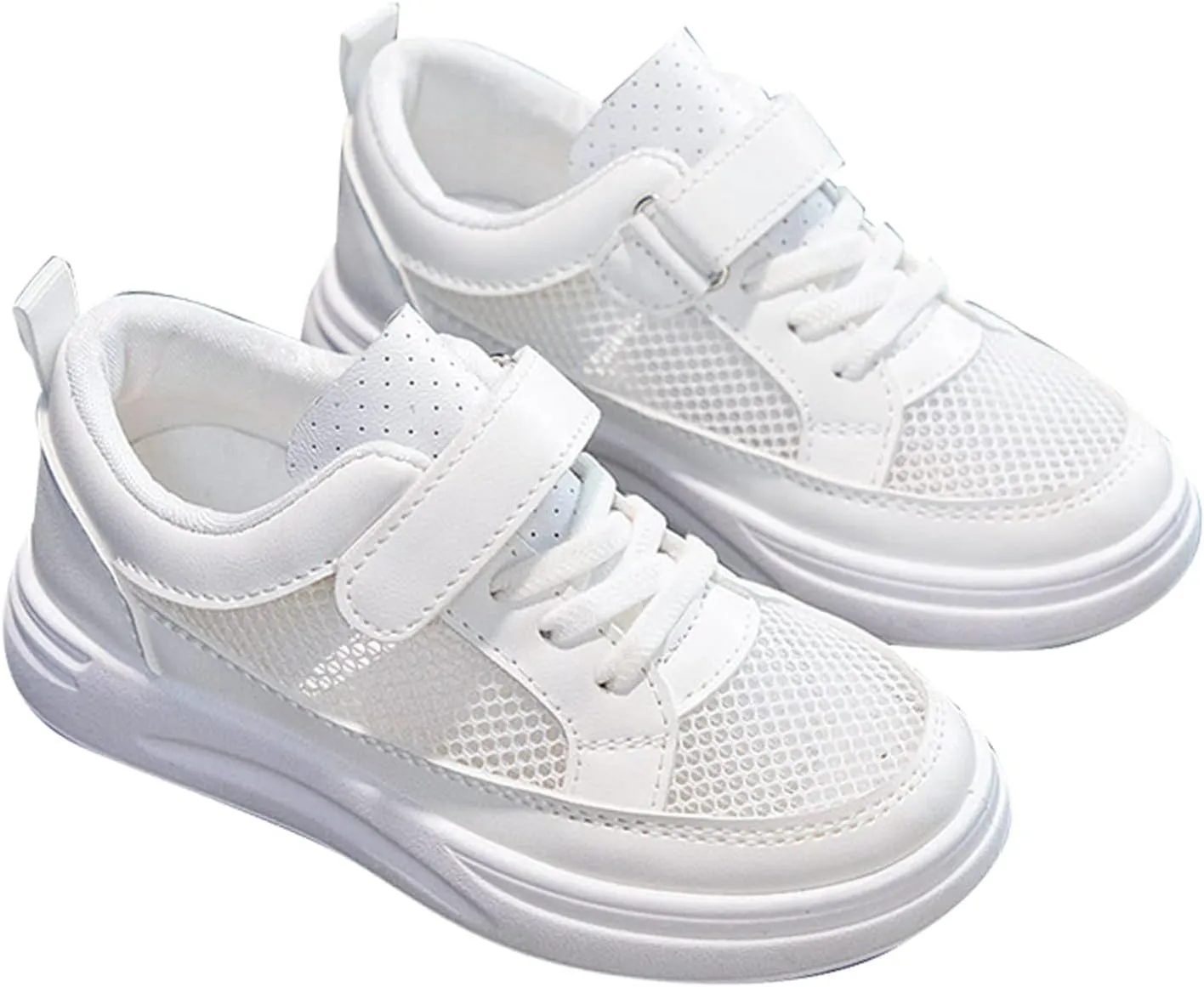 Kids Running Shoes Spring and Summer New Mesh Breathable Non Slip Children's Casual Sports Shoes Non-Slip Walking Shoes