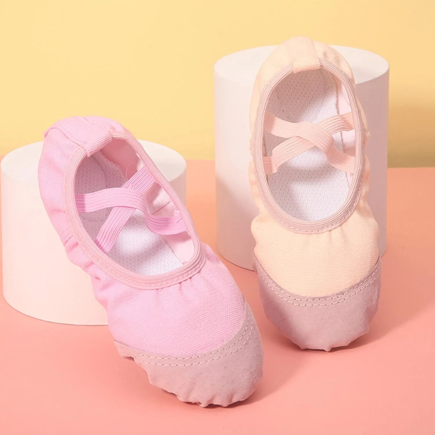Little Girl Slip on Shoes Children Ballet Shoes Dance Shoes Performance Indoor Shoes Yoga Dance Shoes