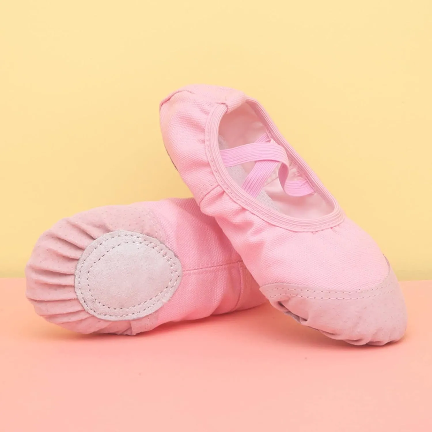 Little Girl Slip on Shoes Children Ballet Shoes Dance Shoes Performance Indoor Shoes Yoga Dance Shoes