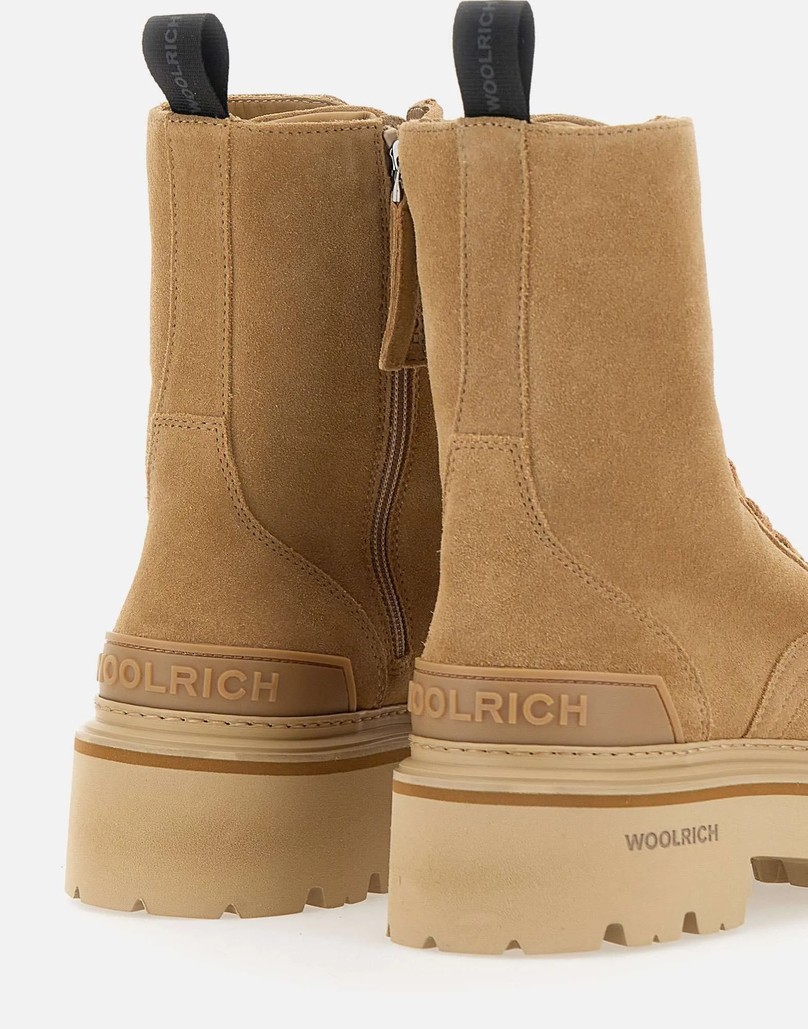 Logger Sand Suede Ankle Boots
