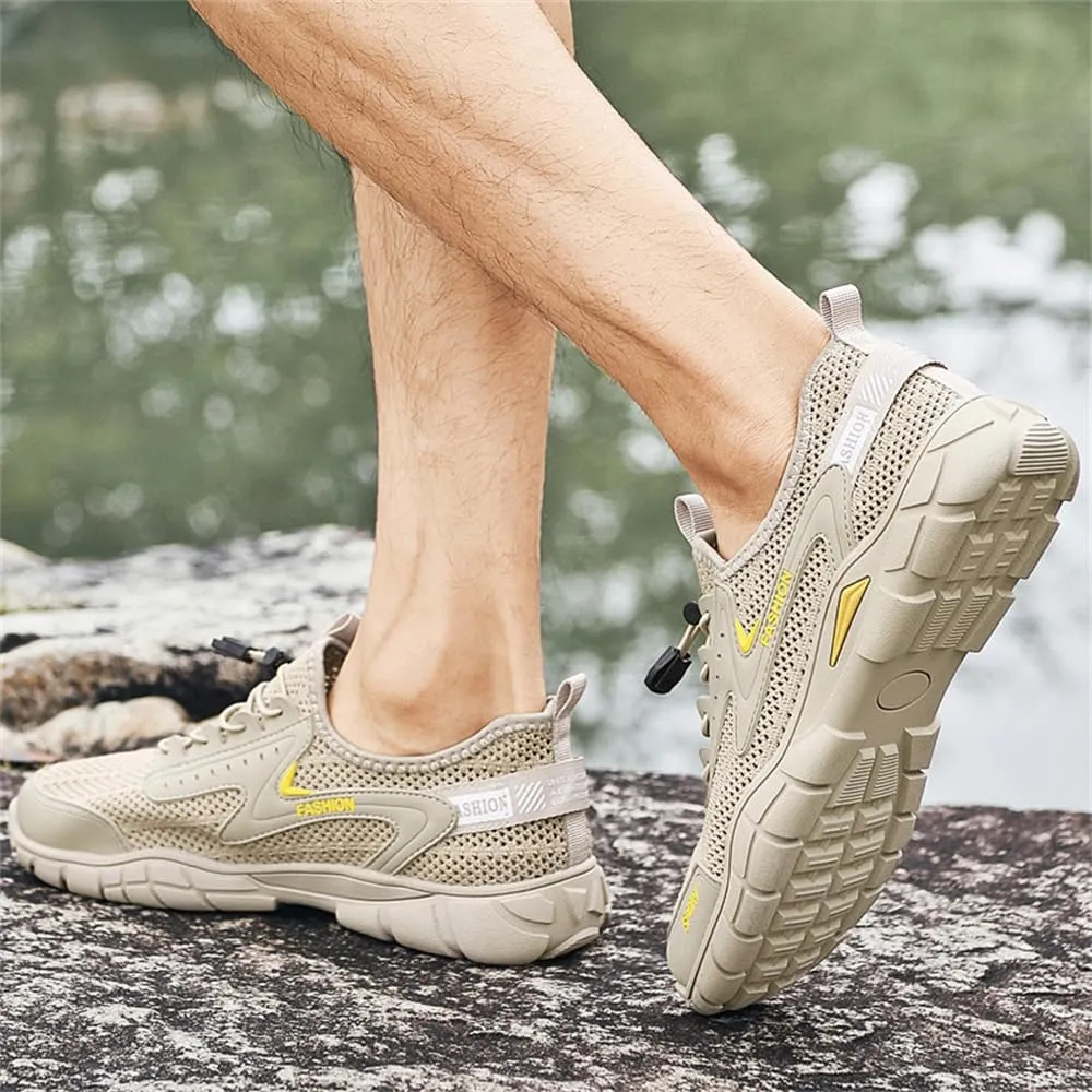 Mens Hiking Shoes Non-Slip Breathable Sneakers