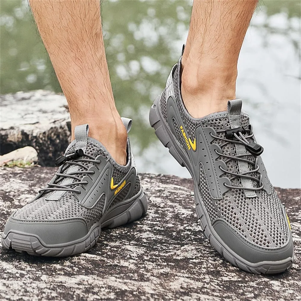Mens Hiking Shoes Non-Slip Breathable Sneakers