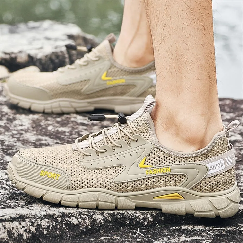 Mens Hiking Shoes Non-Slip Breathable Sneakers