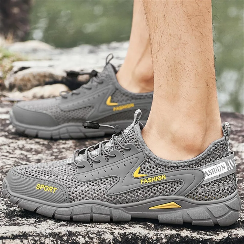 Mens Hiking Shoes Non-Slip Breathable Sneakers