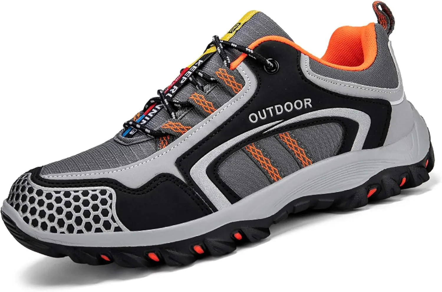 Men's Hiking Shoes Non-slip Climbing Shoes Lightweight Breathable Outdoor Sports Cross-country Shoes and Travel Shoes - Wear-resistant and Comfortable - Rubber non-slip outsole