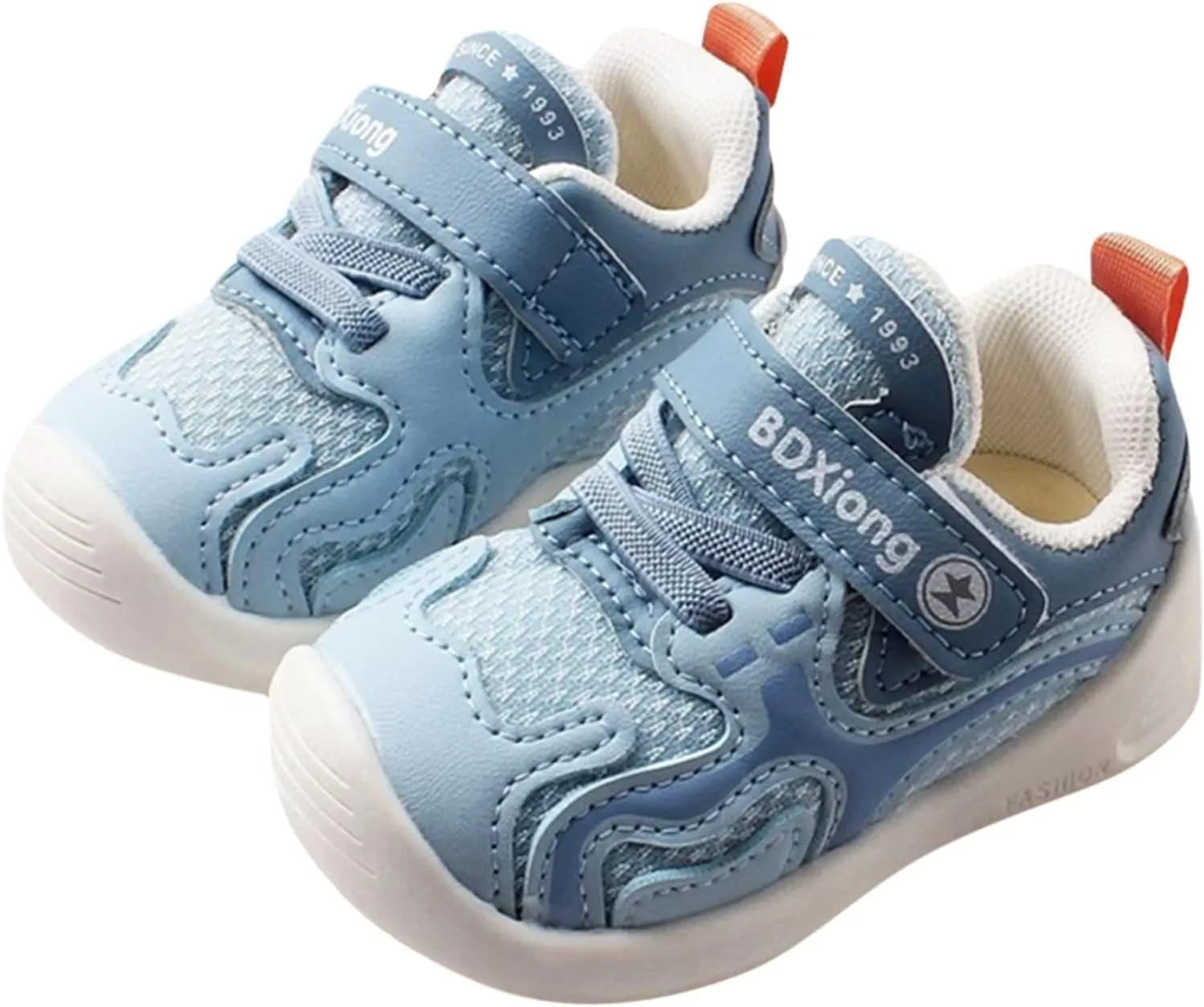 Non-Slip First Walking Shoes Infant Sneakers Baby Breathable Mesh Lightweight Non Slip Baby 612 Months