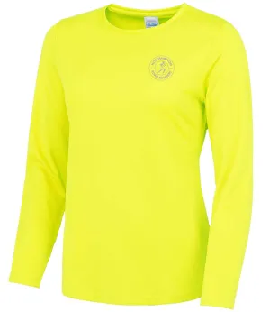 Northampton Road Runners Ladies Cool HiVis Long Sleeve