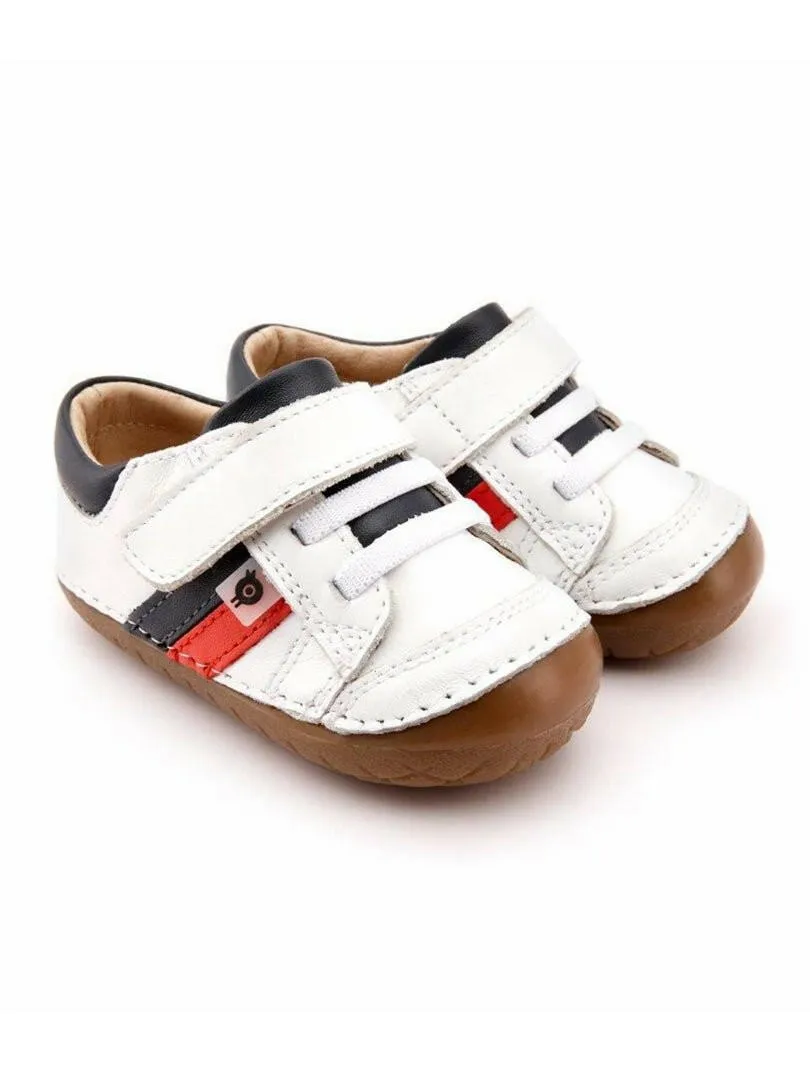 Old Soles Shield Pave - Snow / Red (#4067)