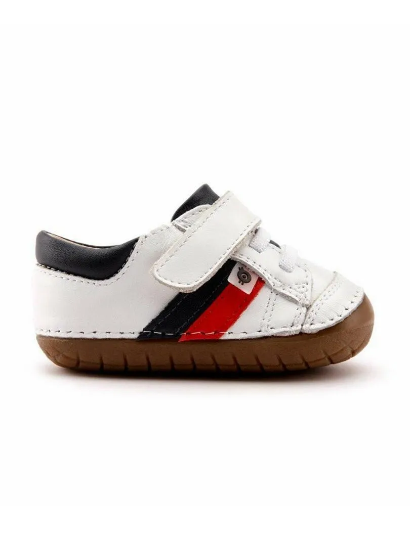 Old Soles Shield Pave - Snow / Red (#4067)