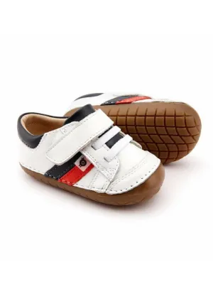 Old Soles Shield Pave - Snow / Red (#4067)