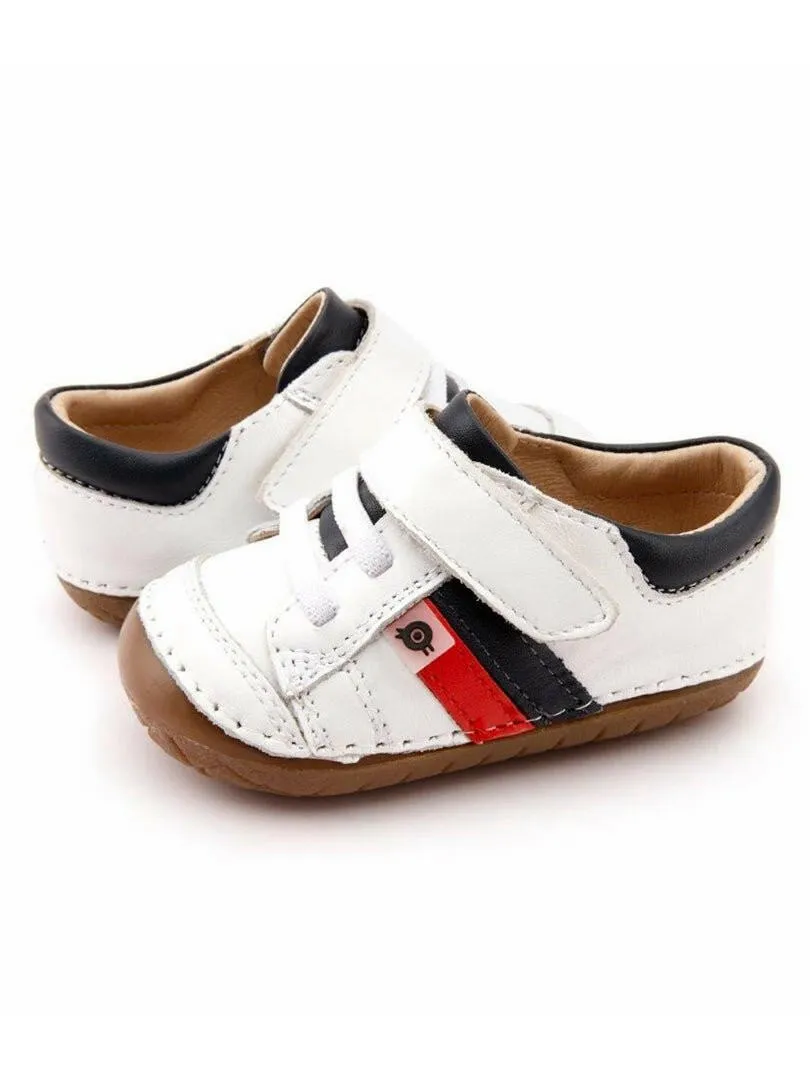 Old Soles Shield Pave - Snow / Red (#4067)