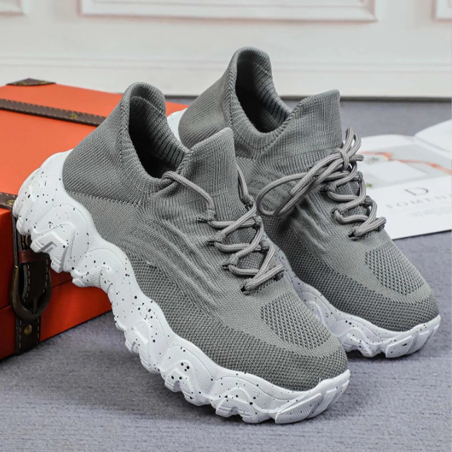 Ortho Pro Shoes for Women,Ortho Pro Women's Classic Shoes,Womens Slip ins Running Non Slip Sneakers