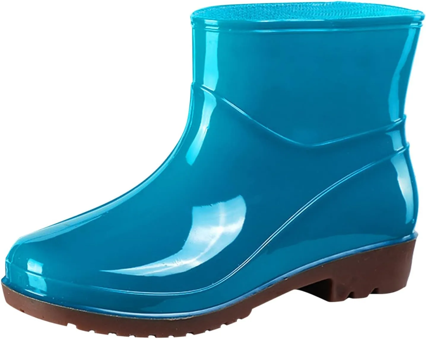 Rain Boots Women Women's Short Rain Boots Waterproof Garden Shoes Outdoor Work Boot for Hunting Gardening Farming