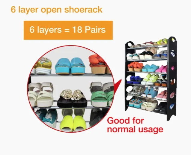 Shoppy 4/10 Tier Shoe Lovers Organizer Rack