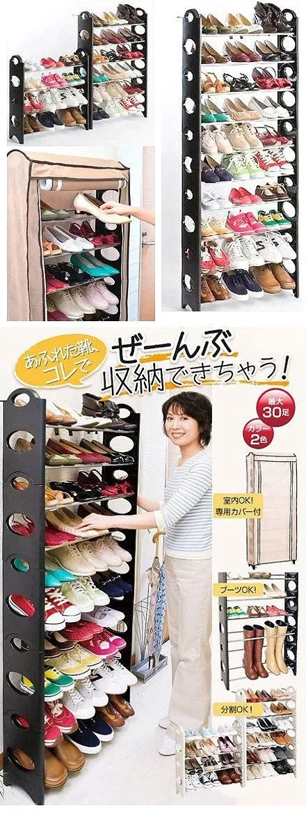 Shoppy 4/10 Tier Shoe Lovers Organizer Rack