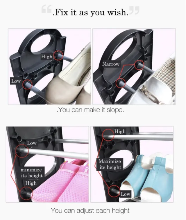 Shoppy 4/10 Tier Shoe Lovers Organizer Rack
