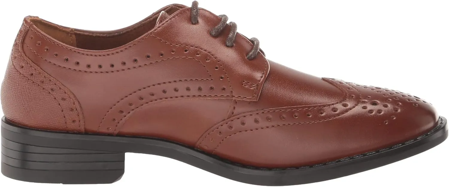 Stacy Adams Boy's Kaine Wingtip Oxford