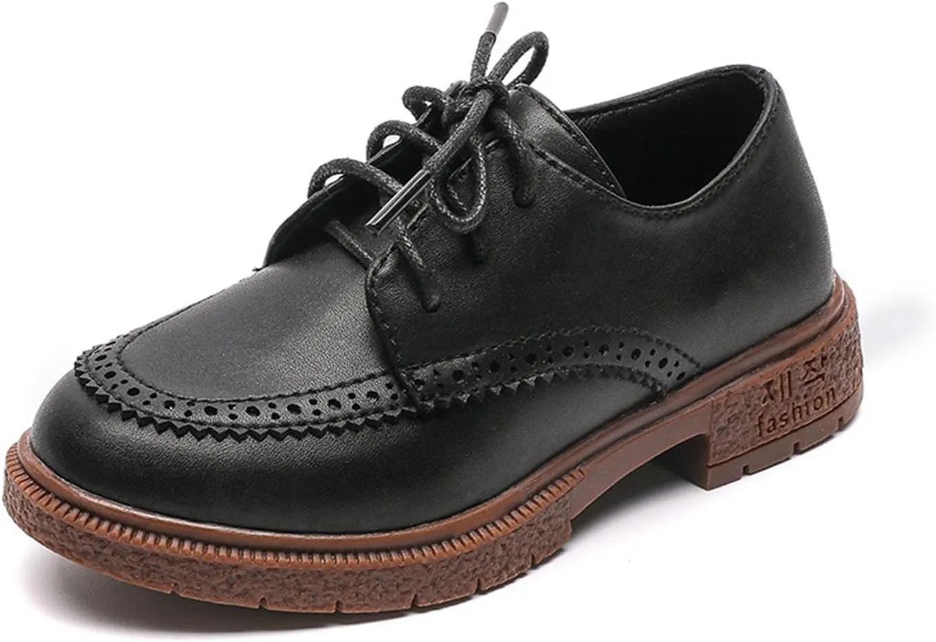TangDao Boy??s Dress Shoes Slip On Loafers Lace Up Comfort School Uniform Shoes Kids Wedding Shoes