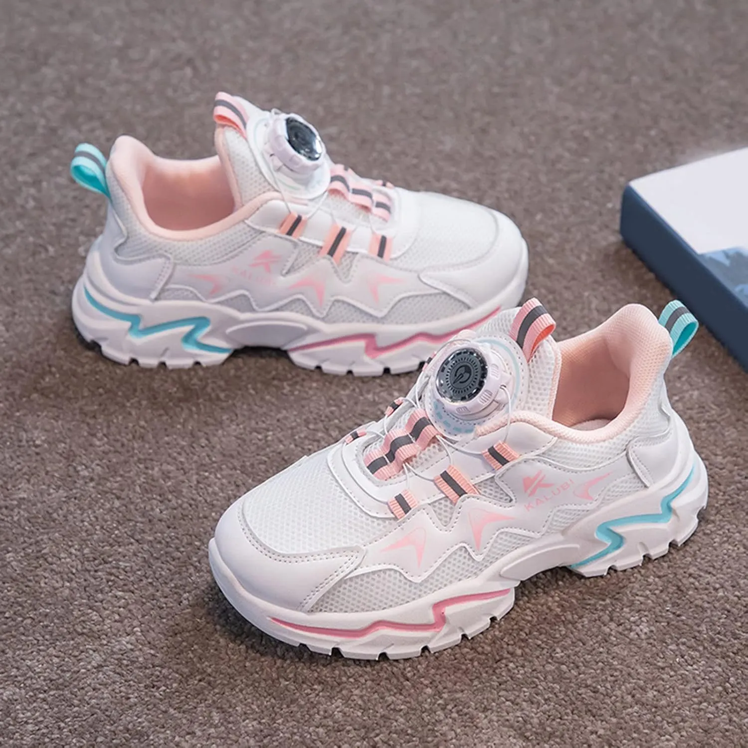 Toddler Boys Shoes Fashion All Seasons Children Sports Girls Boys Run Flat Bottom Non Slip Elastic Non Slip Sport Shoes