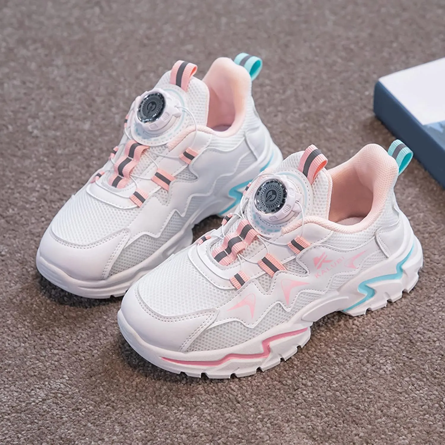 Toddler Boys Shoes Fashion All Seasons Children Sports Girls Boys Run Flat Bottom Non Slip Elastic Non Slip Sport Shoes
