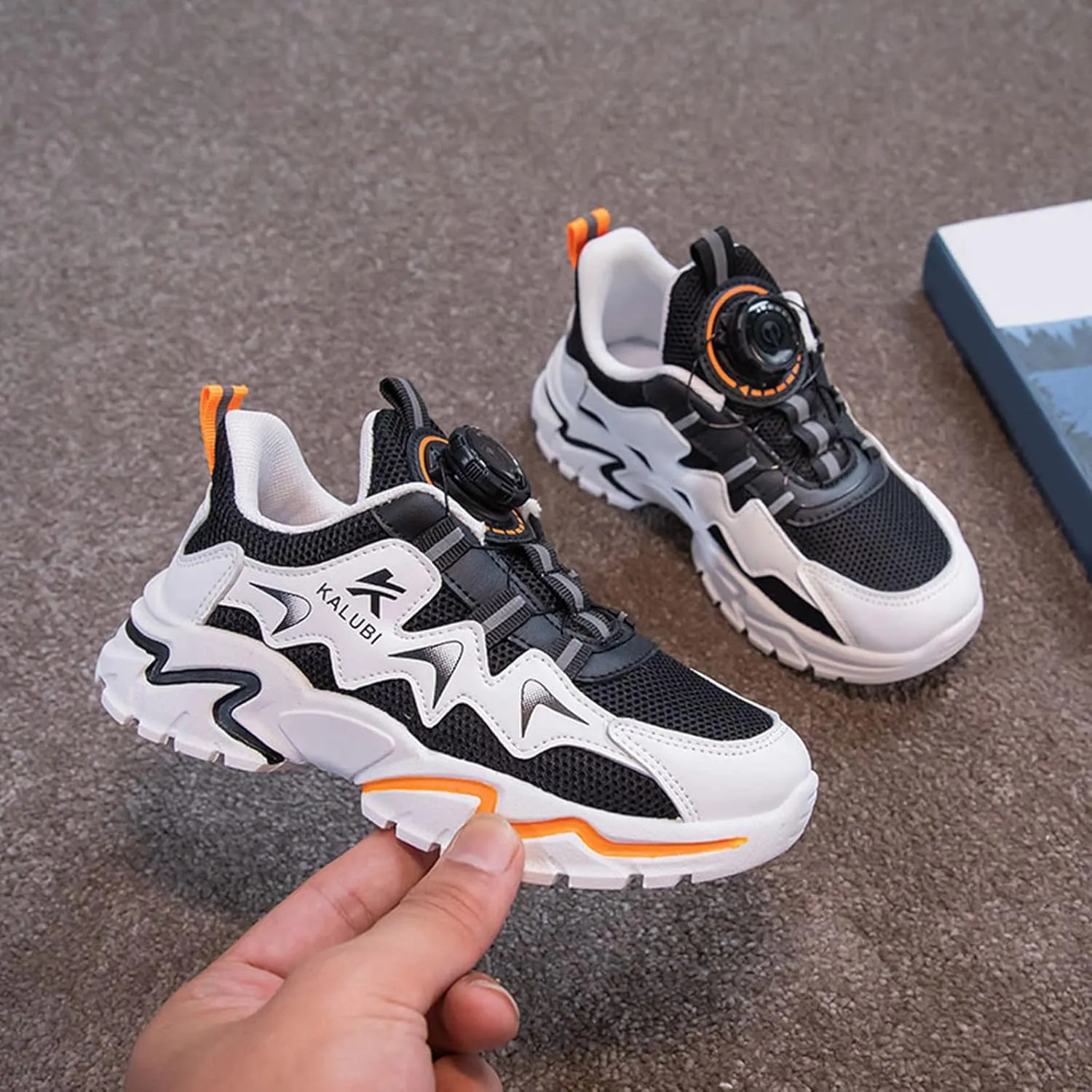 Toddler Boys Shoes Fashion All Seasons Children Sports Girls Boys Run Flat Bottom Non Slip Elastic Non Slip Sport Shoes