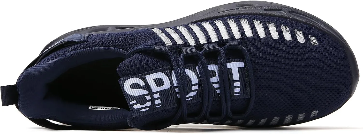 TSIODFO Men's Slip On Sneakers Tennis Walking Shoes